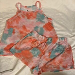 Nordstrom Kids Tie-Dye Pajama Set